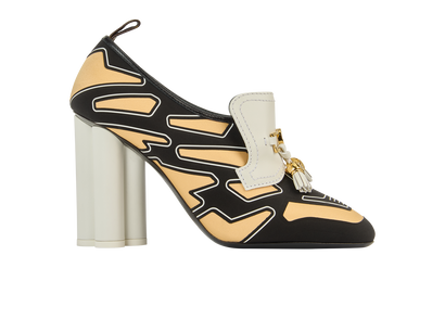 Louis Vuitton Heeled Academy Loafers, front view
