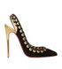 Christian Louboutin Ostri Slingback Pumps 120, front view