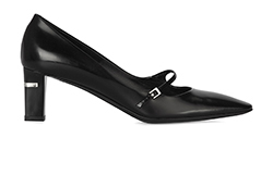 Louis Vuitton Jane Heels, Leather, Black, 2,DB,B, 2