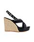 Louis Vuitton Slingback Wedges, front view