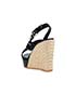 Louis Vuitton Slingback Wedges, back view