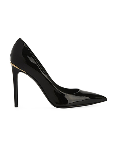 Louis Vuitton Gold Heel Detail Pumps, front view