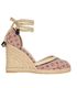 Louis Vuitton Monogram Wedge Espadrilles, front view