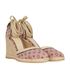 Louis Vuitton Monogram Wedge Espadrilles, side view