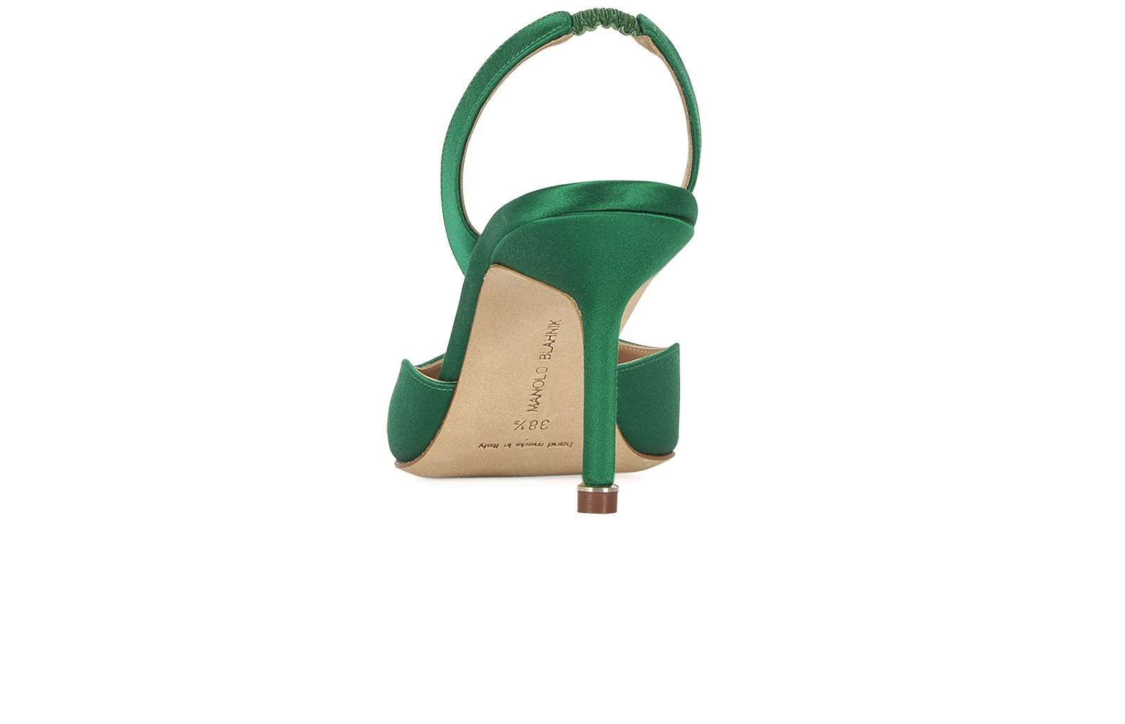 Manolo Blahnik Hangisi Jewel Buckle Slingback Pumps, Heels