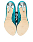 Malone Souliers Savannah Lace Sandals, top view