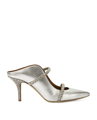Malone Souliers Crystal Strap Heels, front view