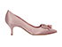 Manolo Blahnik Bow and Tassel Kitten Heels, front view