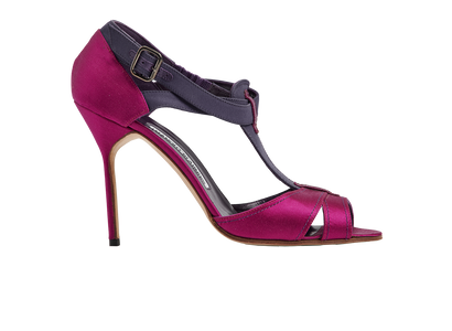 Manolo Blahnik Vintage Sandals, front view