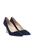 Manolo Blahnik 85 Pointed Pumps, side view