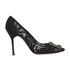 Manolo Blahnik Hangisi Lace Pumps, front view