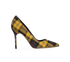 Manolo Blahnik BB Plaid Pumps, front view