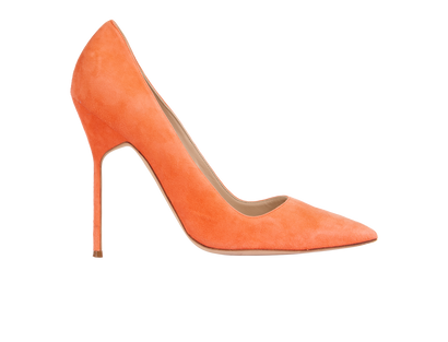 Manolo Blahnik Pointed Toe Heels, front view