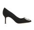Manolo Blahnik Hangisi Pearl 70, front view