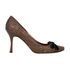Manolo Blahnik Brocade Pumps, front view