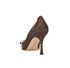 Manolo Blahnik Brocade Pumps, back view