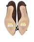 Manolo Blahnik Brocade Pumps, top view