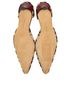 Manolo Blahnik Pony Hair Heels, top view