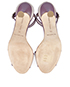 Manolo Blahnik Peep Toe Sandals, top view