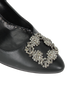 Manolo Blahnik Hangisi, &pound;420, Shoes, Black, Leather, Other view