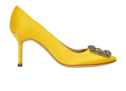 Manolo Blahnik Hangisi 80 Heels, front view