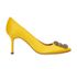 Manolo Blahnik Hangisi 80 Heels, front view