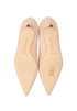 Manolo Blahnik Balquee Kitten Heels. Suede, top view