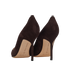 Manolo Blahnik Pointed Heels, &pound;350, Shoes, Brown, Suede, Back view