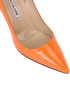 Manolo Blahnik BB 105 Pumps, &pound;180, Shoes, Orange, Patent Leather, Other view