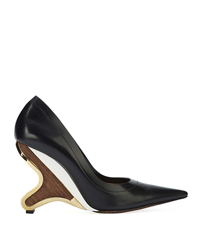 Marni Pointed Sculptured Heel, front view
