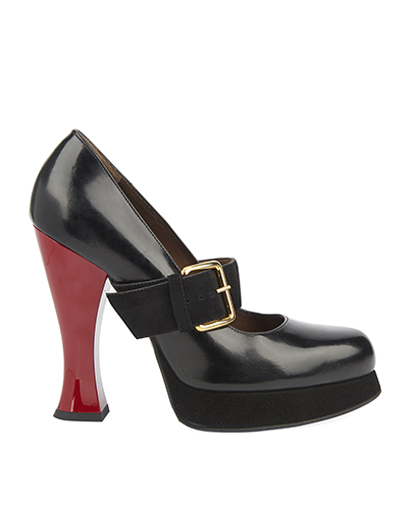 Marni Mary Jane Buckle Heels, front view