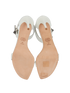 Alexander McQueen Jewelled Buckle Sandals, top view