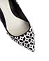 Alexander McQueen Black and White Studded Heels, other view
