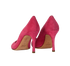 Miu Miu Pointed Toe Pumps, &pound;150, Shoes, Pink, Suede, Back view