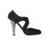 Miu Miu Cut Out Crystal Heels, front view