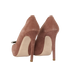 Miu Miu Embellished Platforms, £170, Shoes, Pink, Suede, Back view