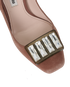 Miu Miu Embellished Platforms, £170, Shoes, Pink, Suede, Other view