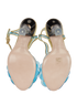 Miu Miu Flower Heels, top view