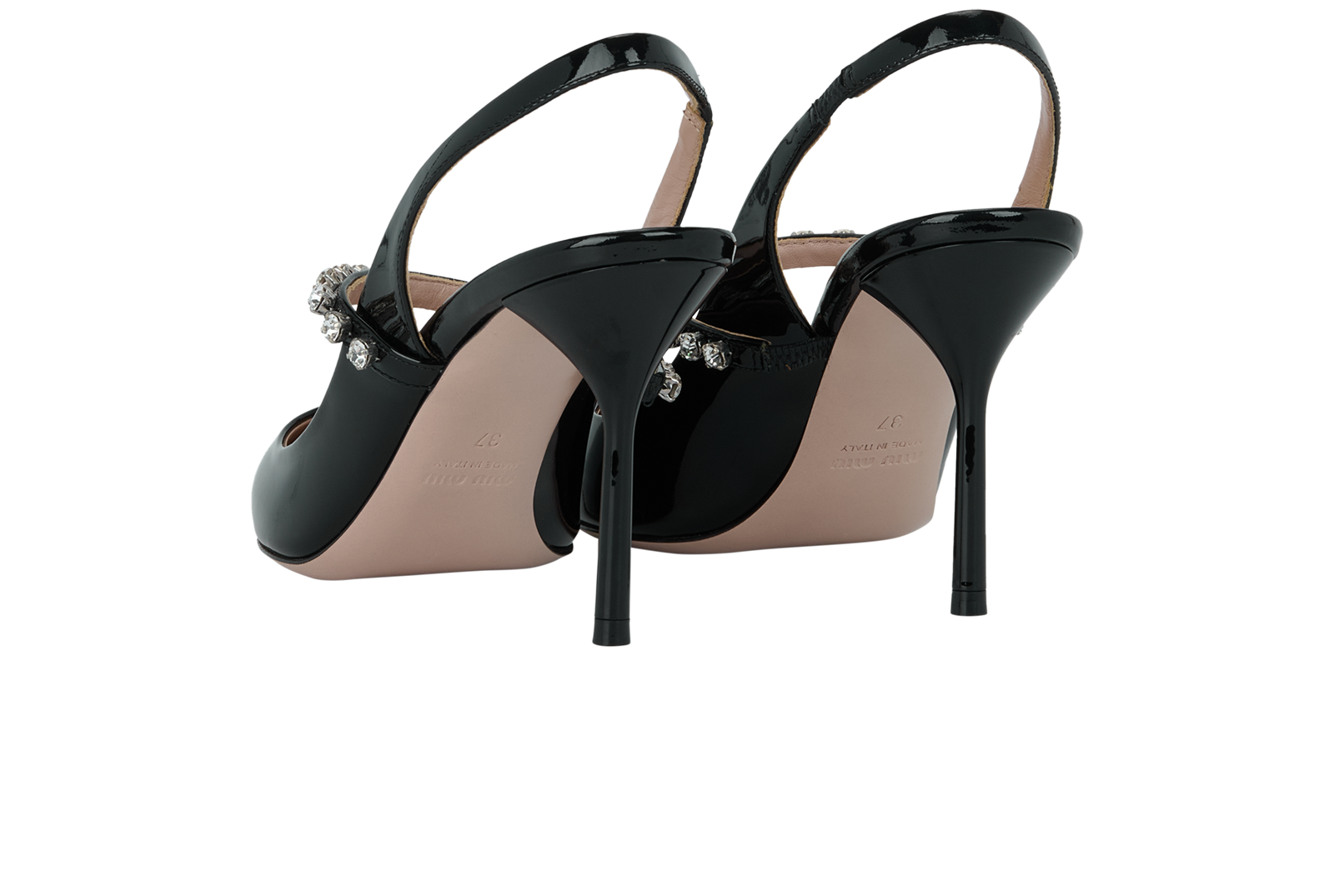 Pre-loved Miu Miu Pointed Toe Slingbacks - £265
