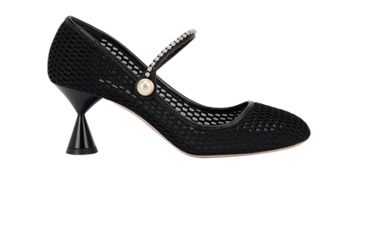 Miu Miu Mesh Mary Jane, front view