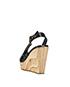 Miu Miu Wooden Effect Sling Backs, back view