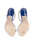 Miu Miu Bicolor Patent Sandals, top view