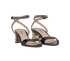 Miu Miu Crystal Block Heel Sandals, side view
