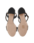 Miu Miu Crystal Block Heel Sandals, top view