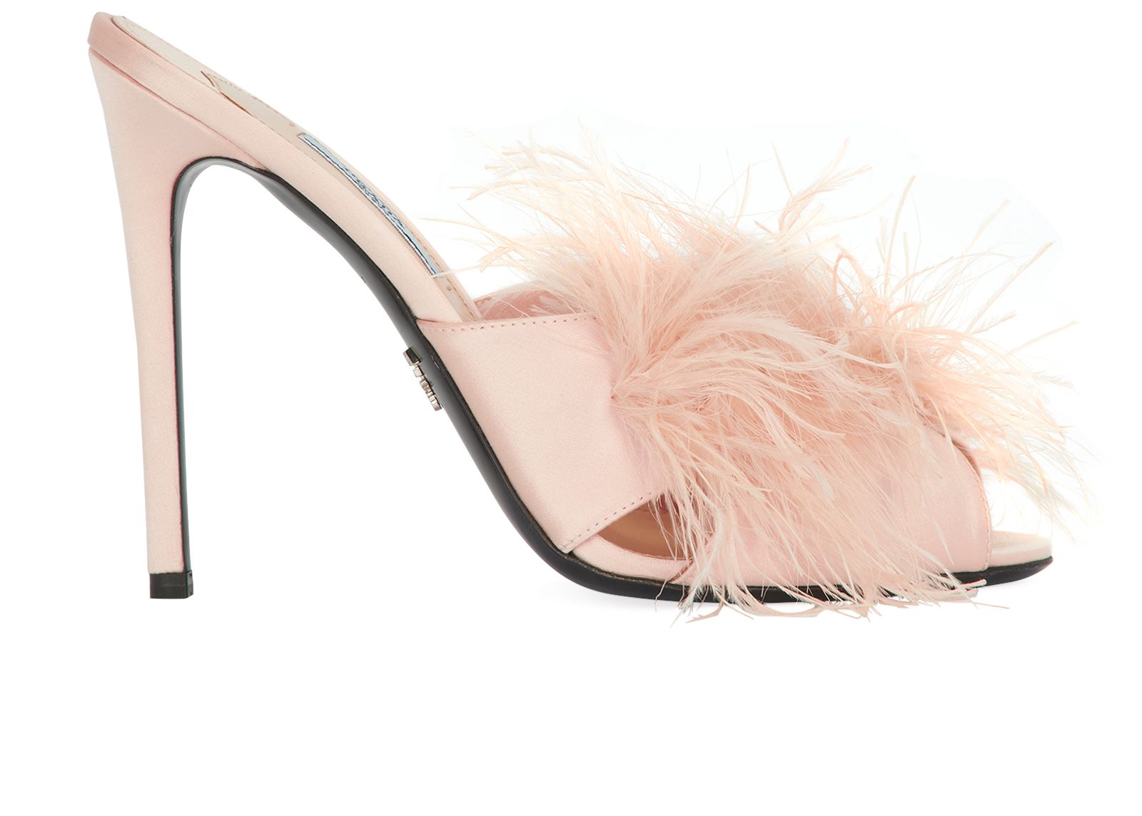 Prada feather sale sandals