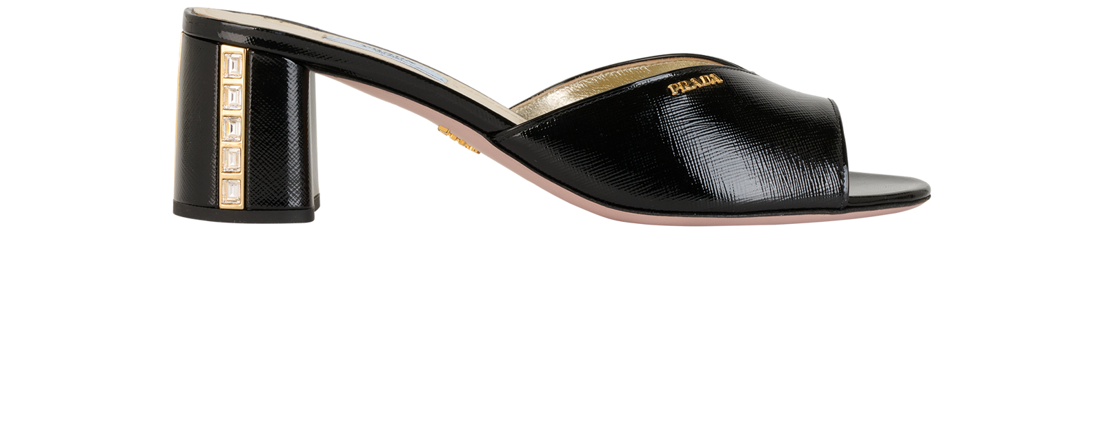 靴 Prada Leather Mule 37 Replaced Heels Prada Mules, Heels