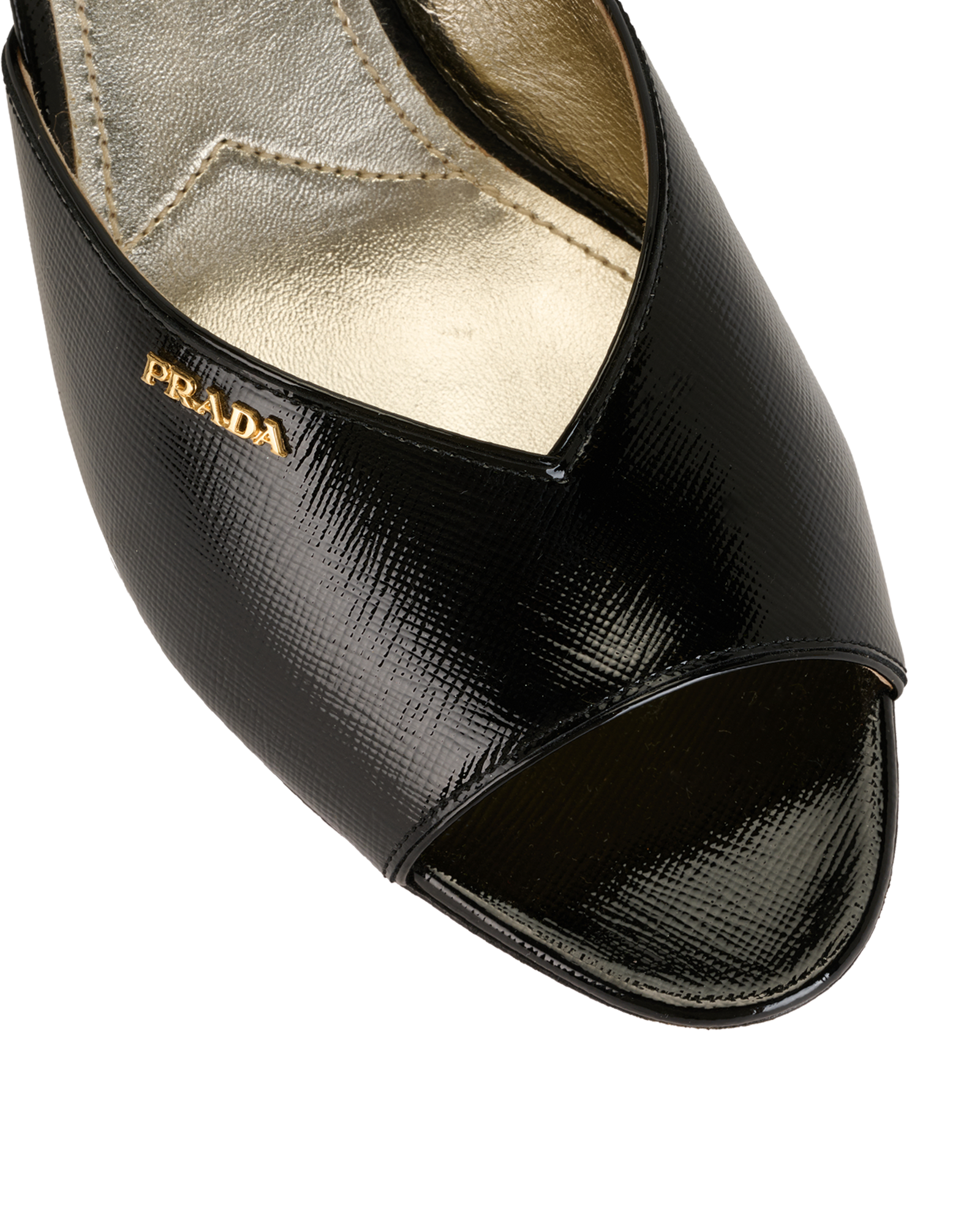 Prada Mules, &pound;320, Shoes, Black, Leather, Other view