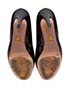 Prada Patent Leather Heels, top view
