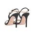 Prada Diamante Strappy Sandals, back view