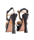 Prada Studded Sandals, back view